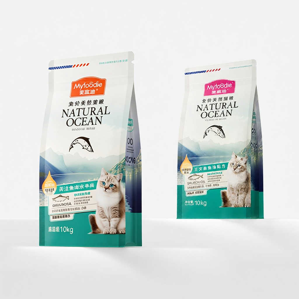 MYFOODIE | Salmon Oil Natural Nutritious All Stage Cat Food 10kg ราคา 3,260 บาท*ส่งฟรี