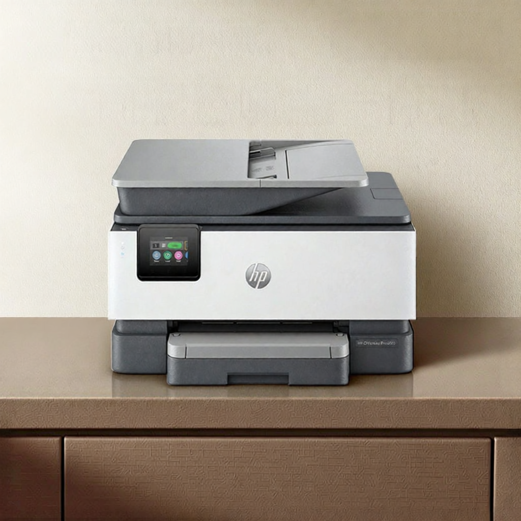 เครื่องพิมพ์ ปริ้นเตอร์ HP Color Inkjet Duplex Printing All-In-One เครื่องถ่ายเอกสาร สแกนเนอร์ แฟกซ์ การเชื่อมต่อมือถือไร้สาย ราคา 22,886 บาท*ส่งฟรี