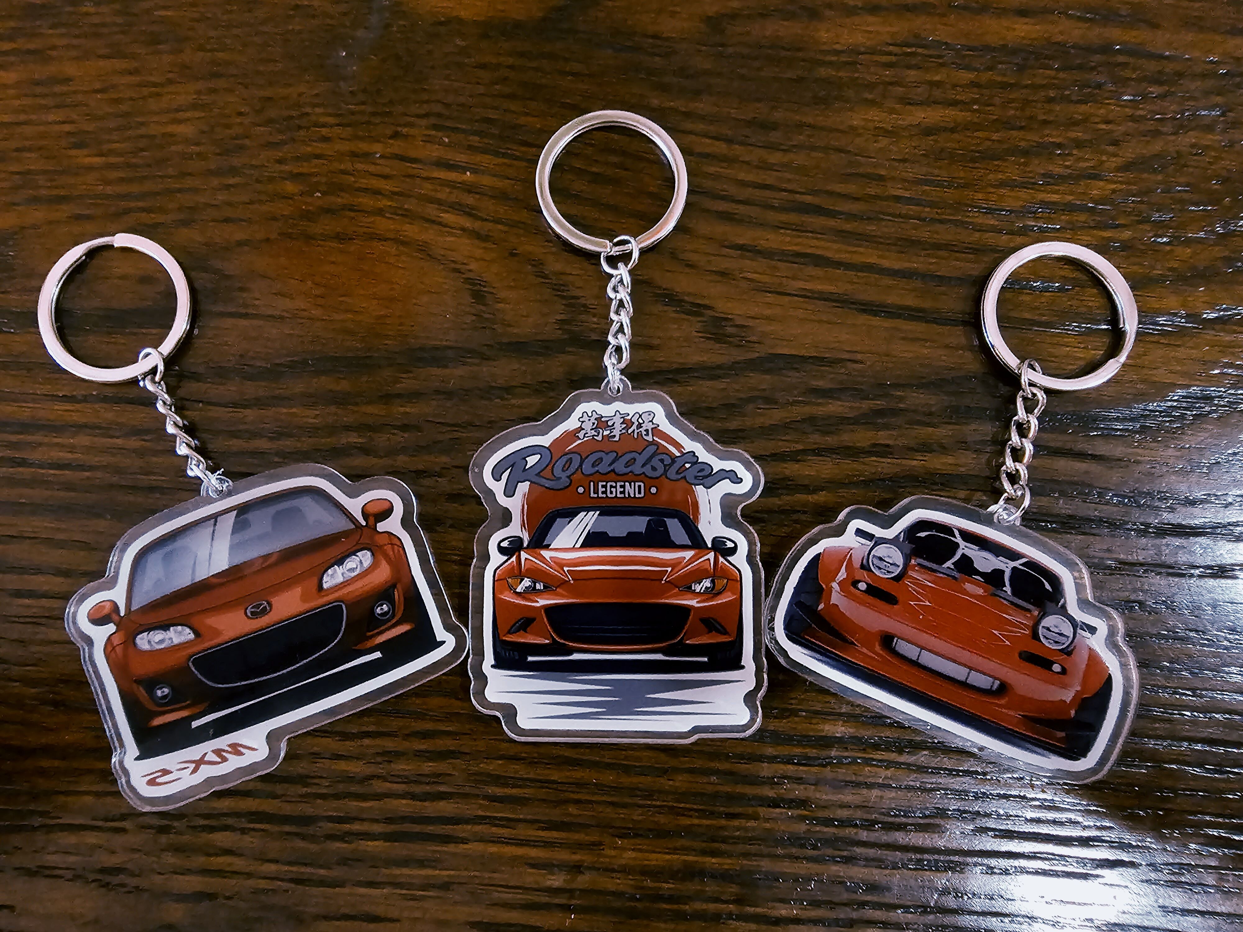 ≮117≯พวงกุญแจรถยนต์ Mazda MX5 ND NA NC รุ่นพิเศษสำหรับเจ้าของรถ ของขวัญสร้างสรรค์ ของขวัญวันเกิด ของขวัญวันหยุด ราคา 410 บาท*ส่งฟรี