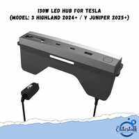 Jowua 130W LED Hub for Tesla Model: 3 Highland (2024+) /Y Juniper (2025+)