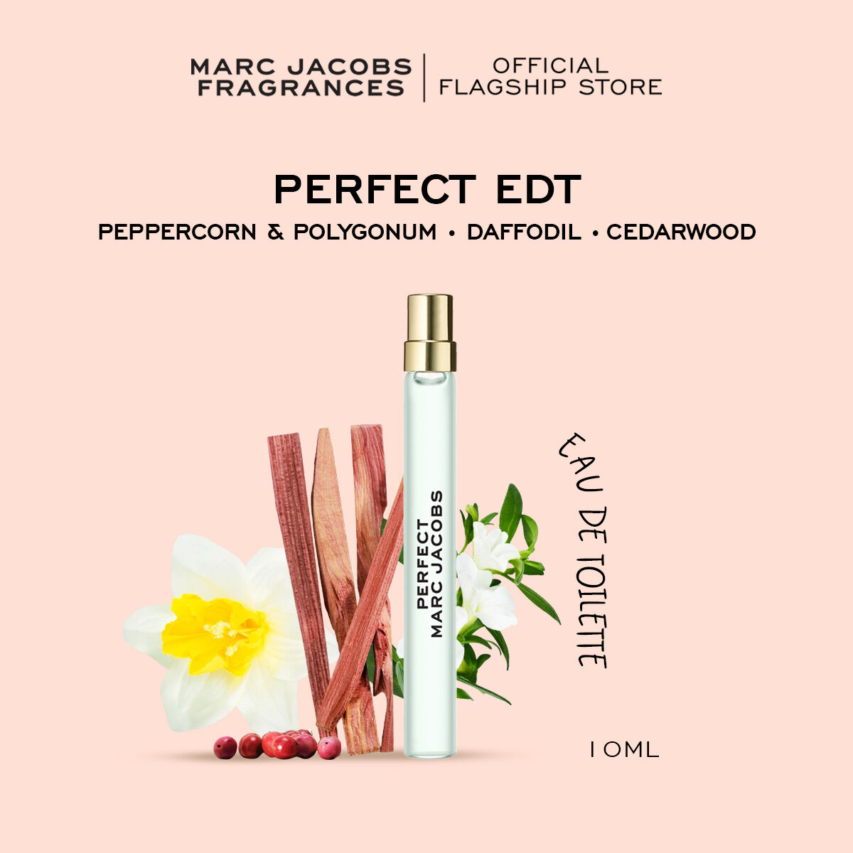 น้ำหอม น้ำหอมผู้หญิงผู้ชายกลิ่นติดทนนาน Marc Jacobs การแลกสมาชิก - MJ PERFECT EDT 10ml [ไม่ขาย]