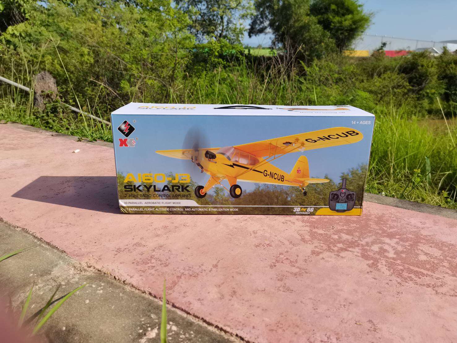 เครื่องบินบังคับ Wltoys XK A160J3 SKYLARK 3D6G เครื่องบิน GNCUB EPP