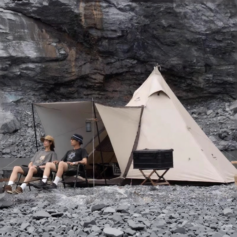 เต็นท์แคมป์ปิ้ง อุปกรณ์เดินป่า NatureHike กลางแจ้งหกเหลี่ยมกันน้ำ ราคา 15,626 บาท*ส่งฟรี
