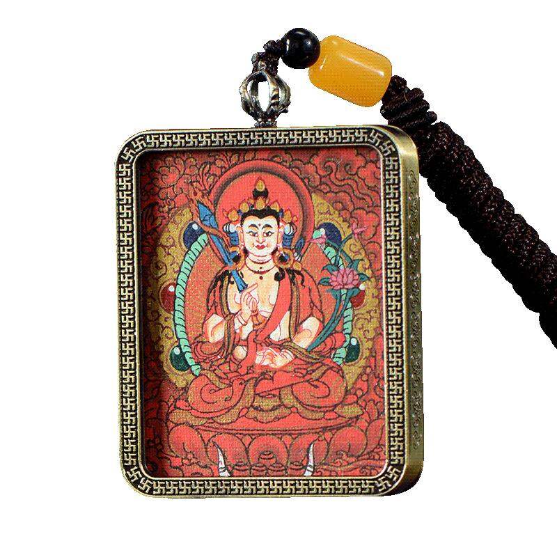 CHUANGLONG | Hand-painted Zodiac Cow Tiger Protector Buddha Pendant ราคา 3,665 บาท*ส่งฟรี