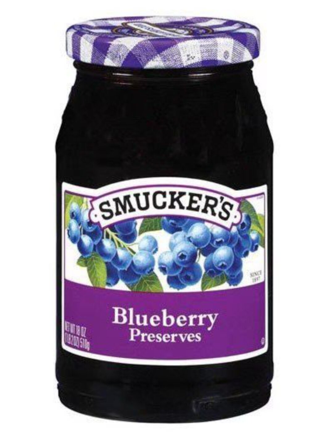 แยมสมักเกอร์ SMUCKERS Blueberry Preserves แยมรสบลูเบอร์รี่ ผสมเนื้อบลู