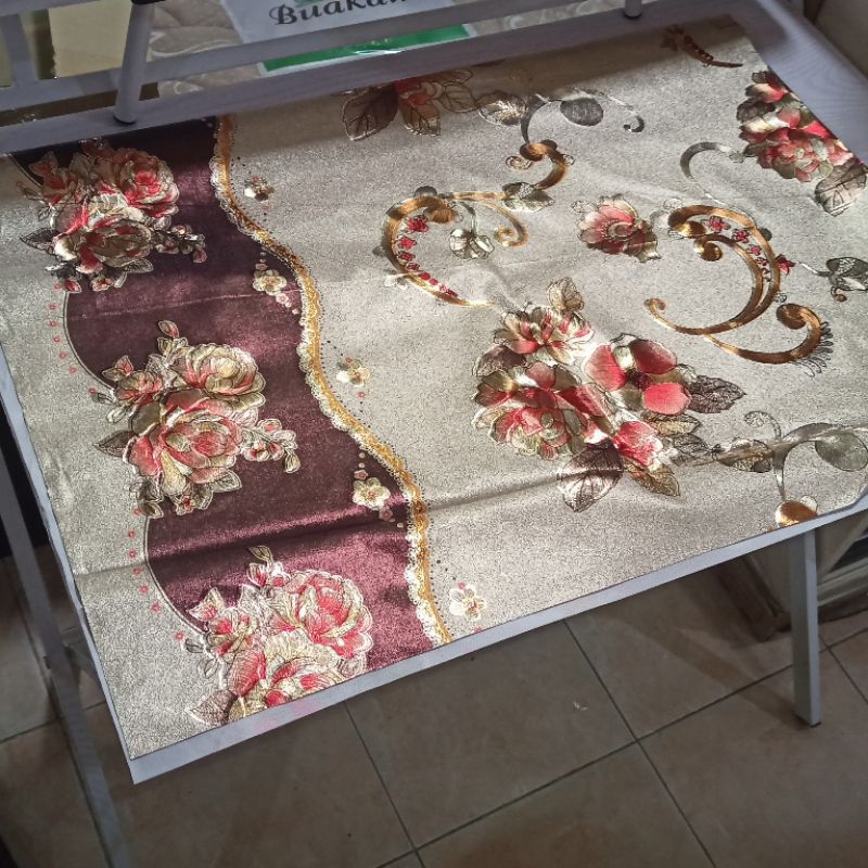 ผ้าปูโต๊ะ ขนาด1หล่า ยาว125cm กว้าง90cm ลายสวย เนื้อหนา ละเอียด สีสดสวยงาม ทนทาน ราคาถูก