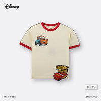 Kids (Size 110-130) เสื้อยืดเด็ก Disney Pixar Cars – แก๊งซิ่ง Forever Fast