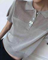 Devon Pointelle Knit Soft Polo