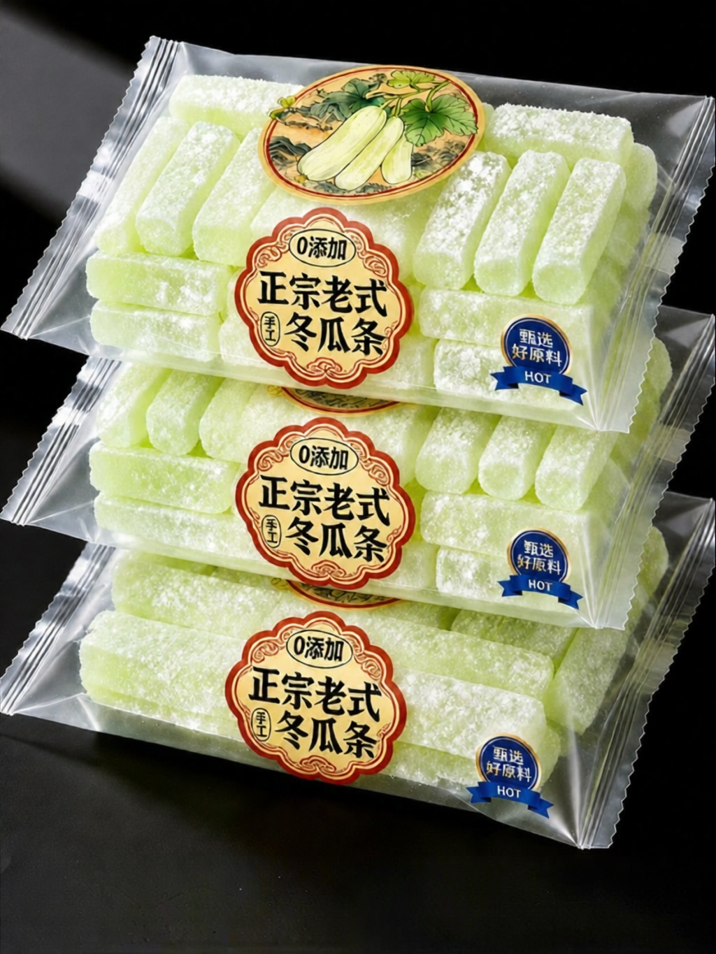 SONGNIJIA | Authentic Traditional Candied Winter Melon Snacks Office Leisure ราคา 1,541 บาท*ส่งฟรี