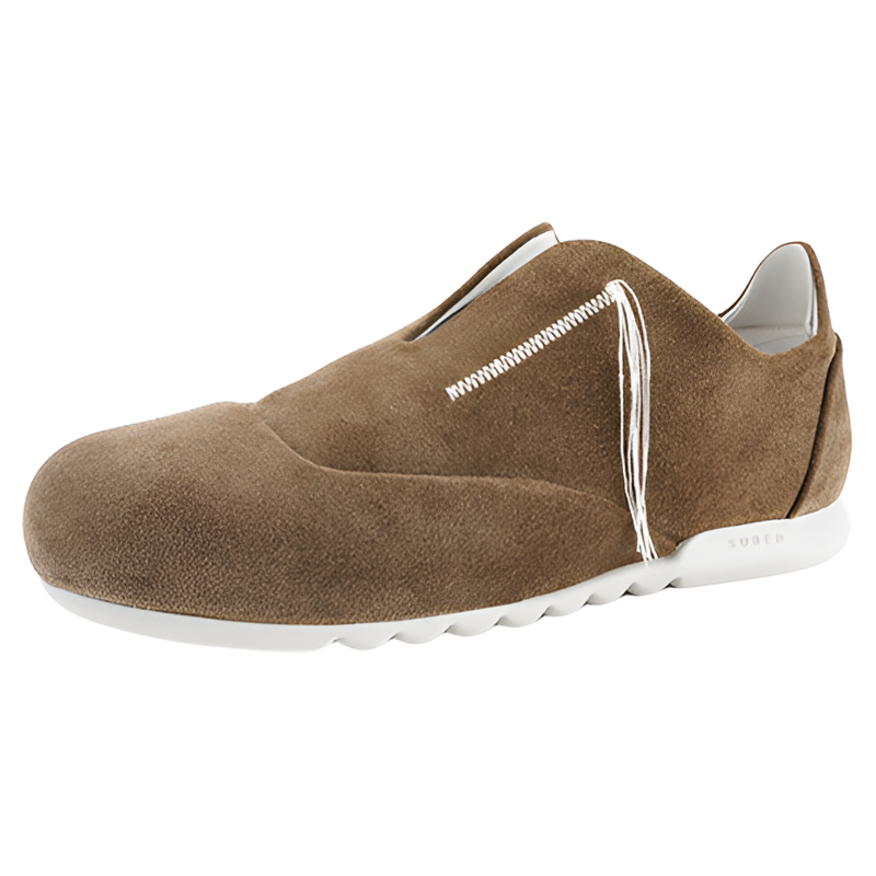 SUREN | Fashionable Casual Women's Slip-On Single Shoes Inner Heightening Suren Original Design Leather Upgraded Version Comfortable Rubber Sole ราคา 8,736 บาท*ส่งฟรี