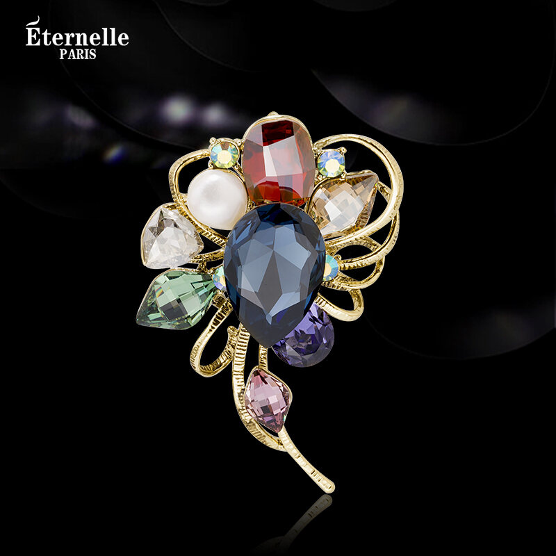 [Eternelle | Eternelle Original Design Luxury Crystal Brooch Pin For Women Elegant Floral Pattern Autumn Winter Fashion Accessory,Eternelle | Eternelle Original Design Luxury Crystal Brooch Pin For Women Elegant Floral Pattern Autumn Winter Fashion Access ราคา 3,536 บาท*ส่งฟรี