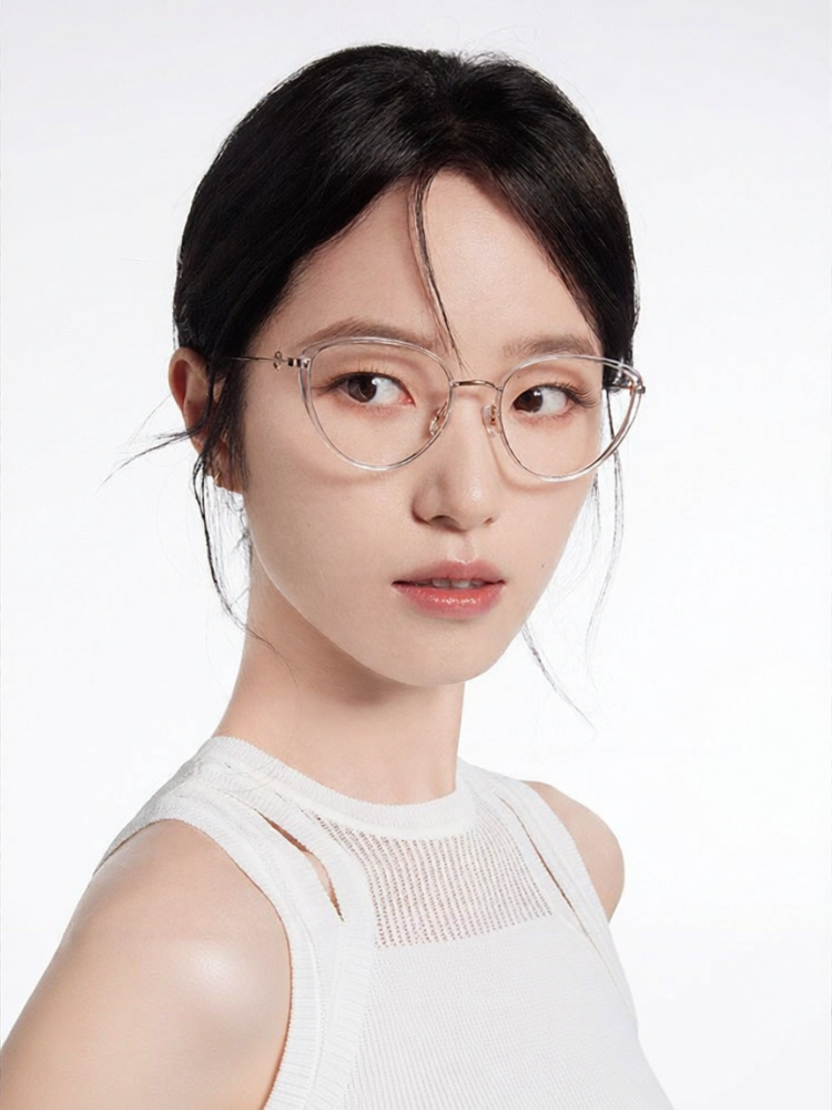 [Molsion | Lightweight Titanium Women's Cat Eye Myopia Glasses Frame,Molsion | Lightweight Titanium Women's Cat Eye Myopia Glasses Frame,] ราคา 3,639 บาท*ส่งฟรี