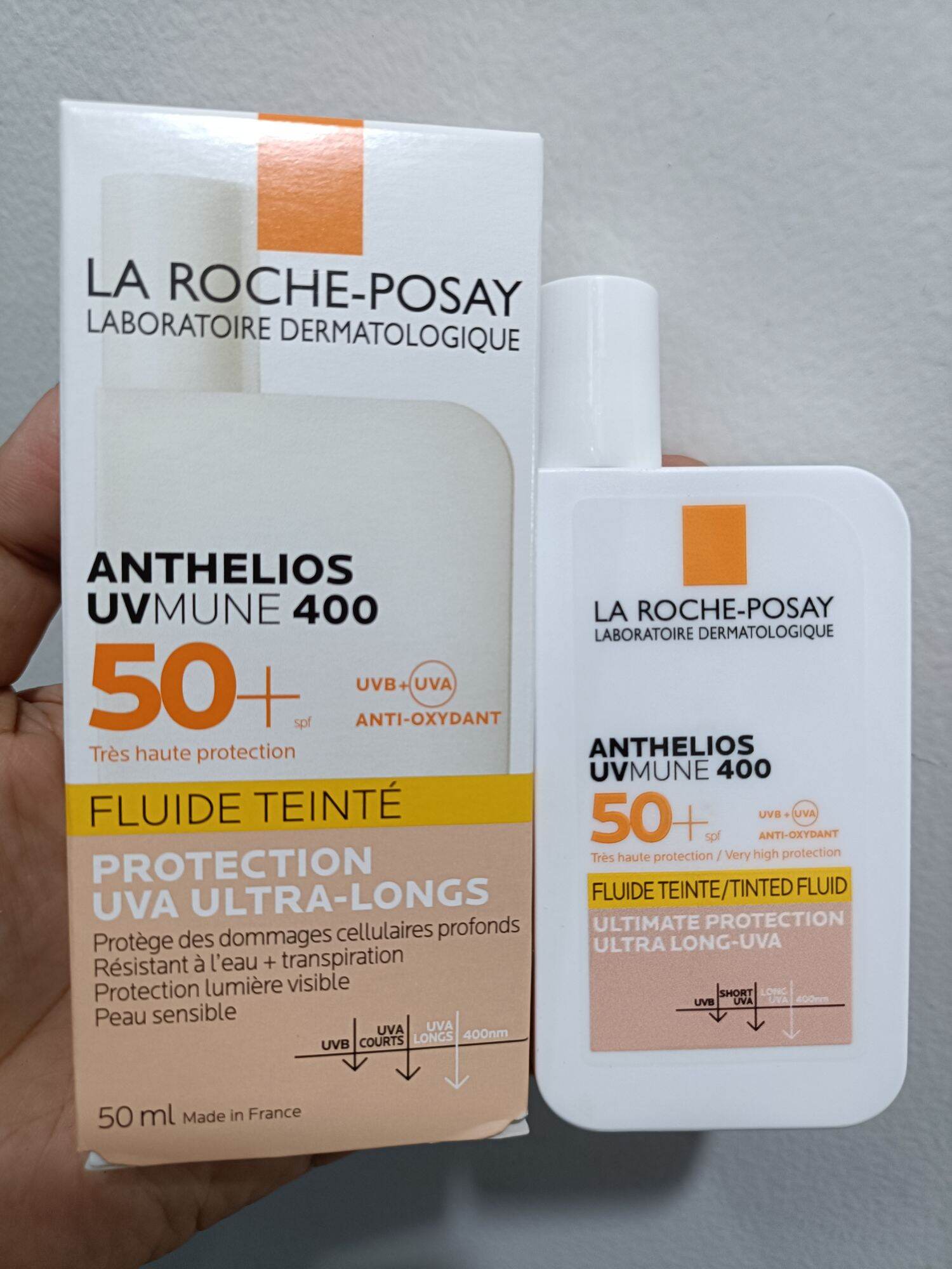 (Exp.07/2026)ฟลูอิด สีเนื้อ LA ROCHEPOSAY Anthelios Ultra Protection