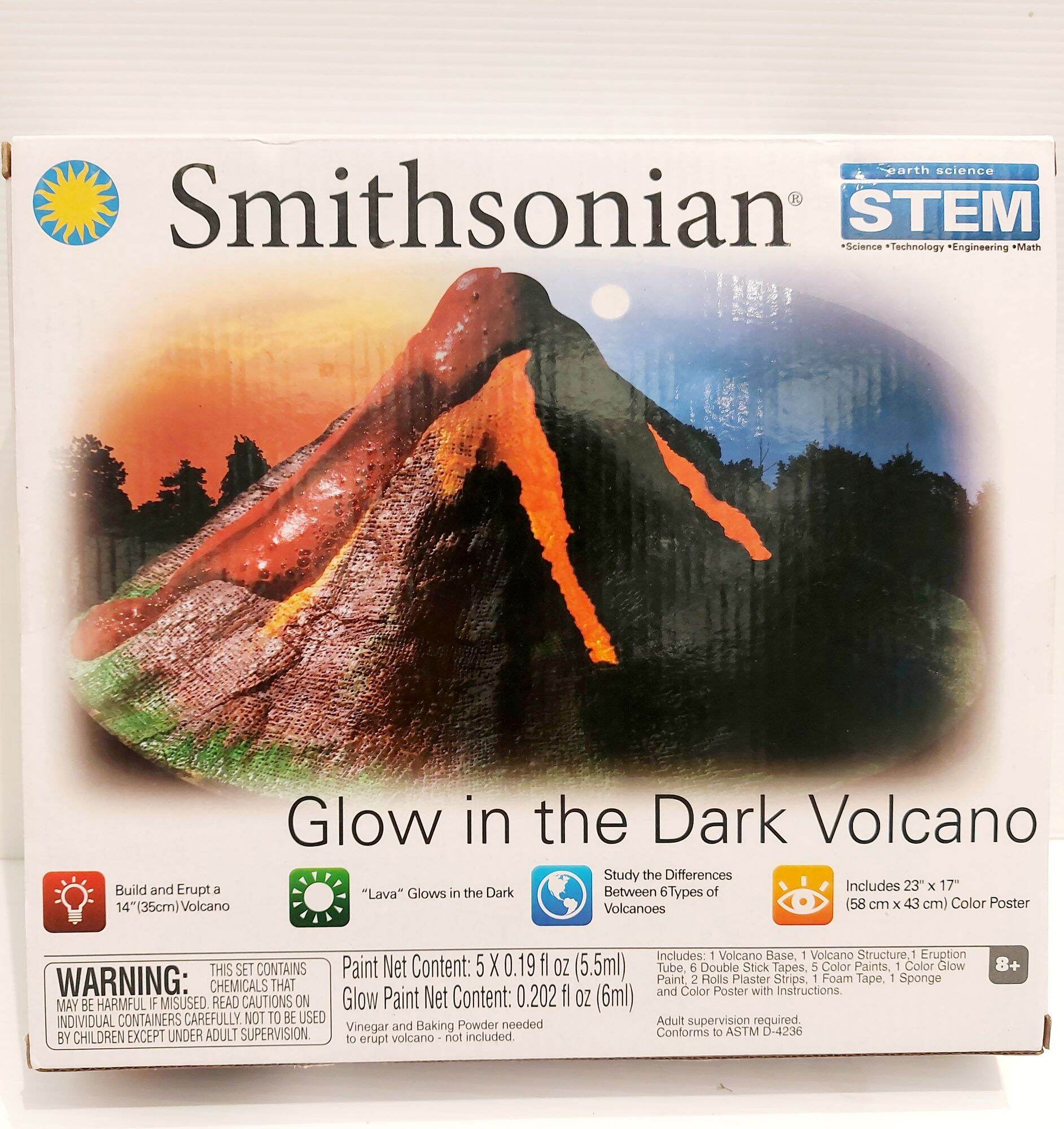 Glow in the Dark Volcano SM