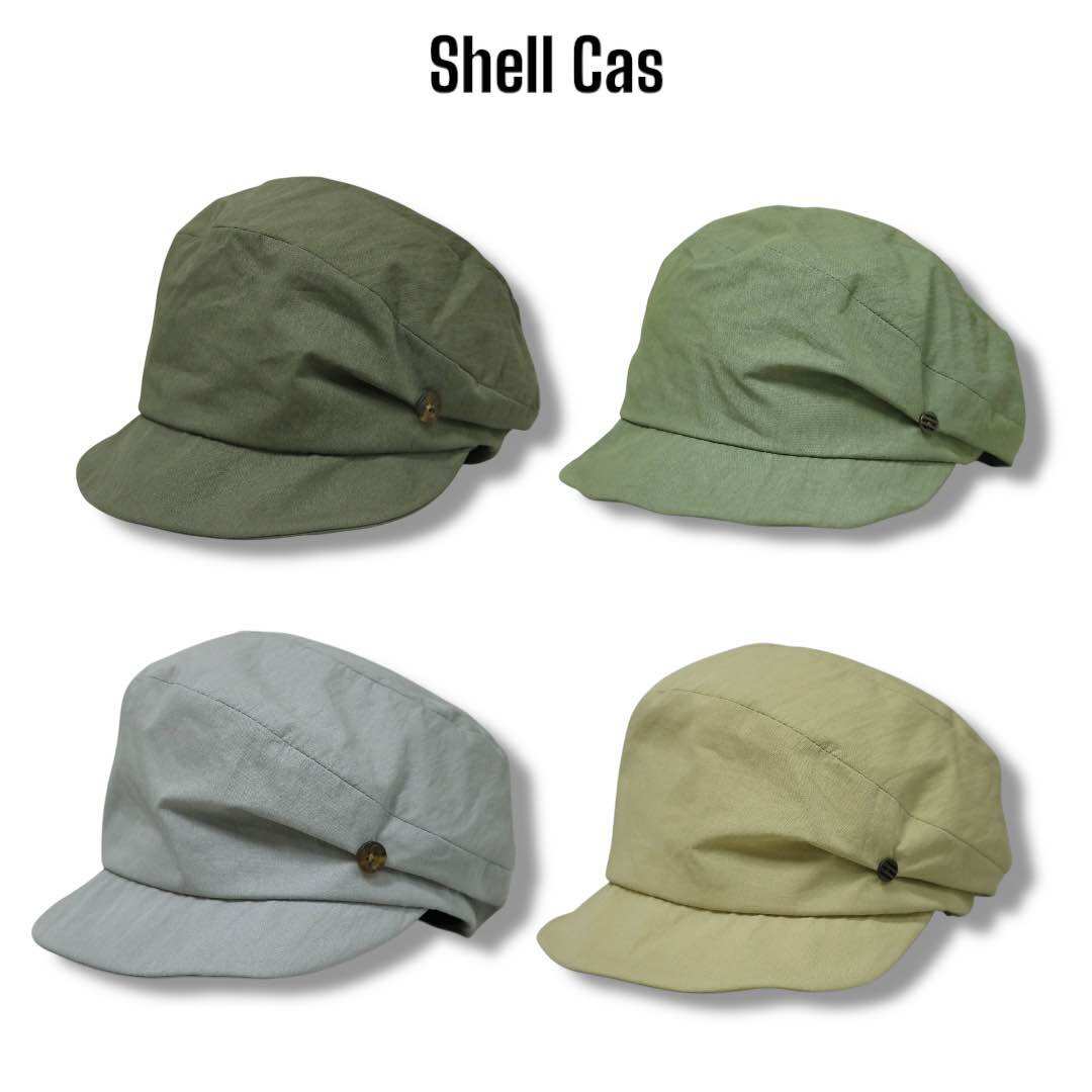 Mūak - Shell Cas Is a Casual Hat with a Simple, yet Cool Design, but It Also Features Small Details That Help Enhance the Look to Make It Look Stylish Without Much Effort. Suitable for Both Women and Men. Can Be Worn Every Day in Any Situation. ราคา 952 บาท*ส่งฟรี