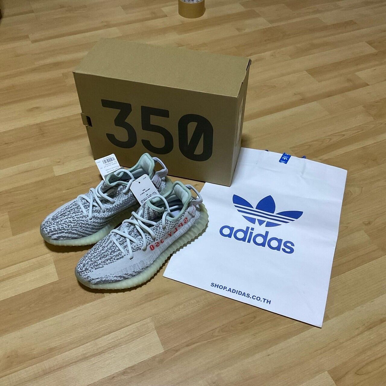 adidas gazelle silver green womens Yeezy 350 V2 Zebra (CP9654) – Prime main image 0