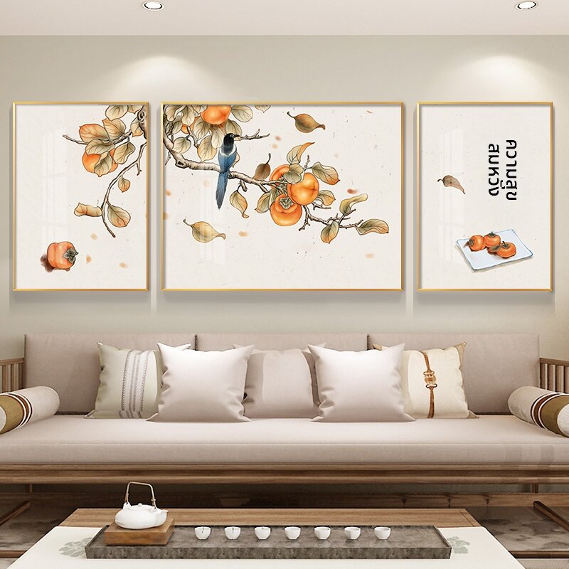 XIANGTUYIN | Modern Chinese Style Living Room Decorative Wall Art 3-Panel Hanging Painting ราคา 2,910 บาท*ส่งฟรี