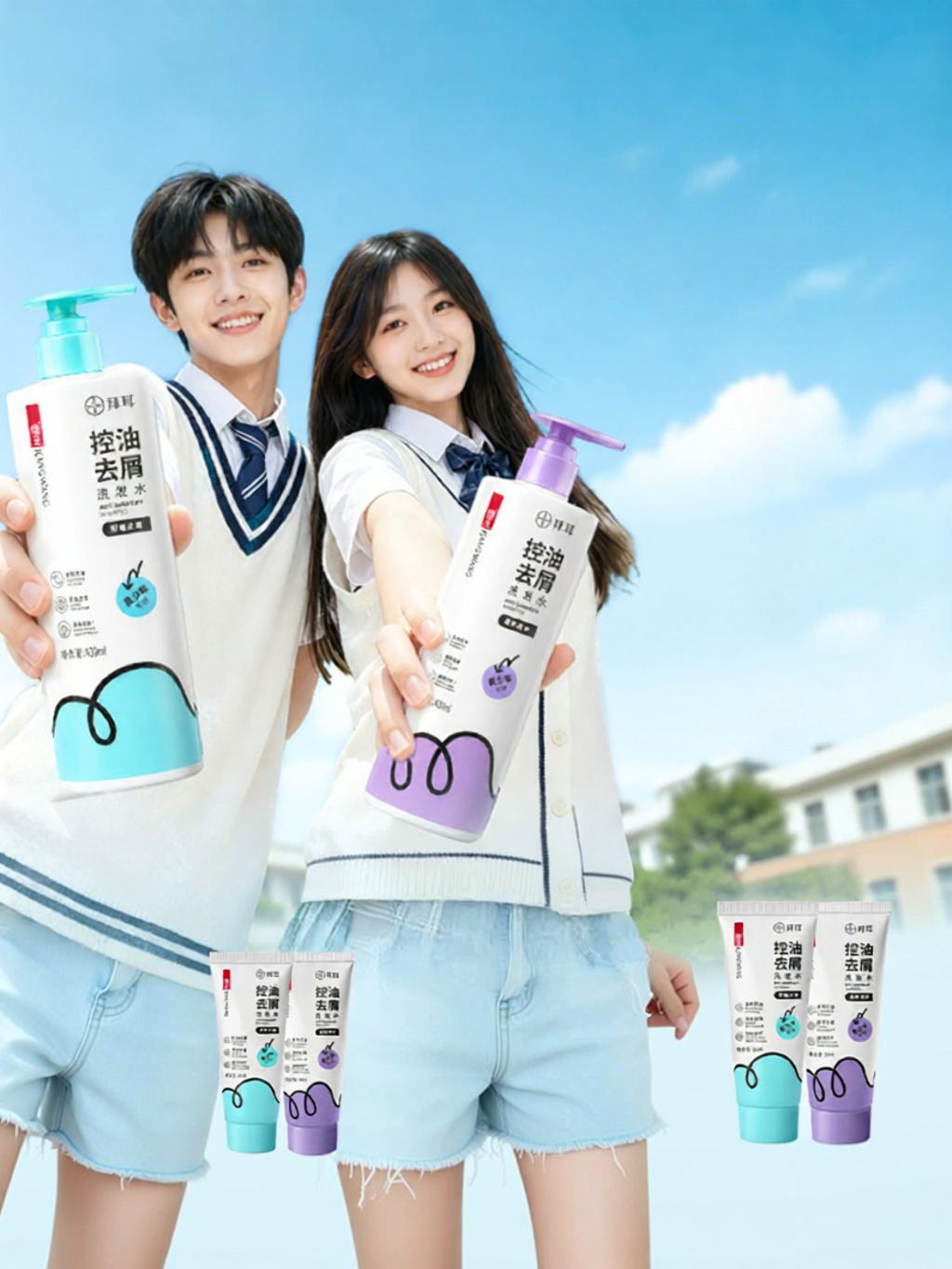 KANGWANG | Anti Dandruff Oil Control Shampoo No Silicone ราคา 1,672 บาท*ส่งฟรี