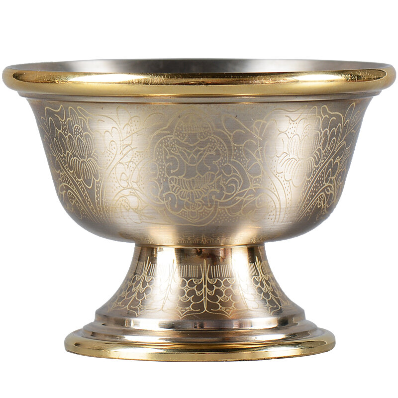 [ZANGCUN | Decorative Eight Auspicious Symbols Brass Holy Water Cup,ZANGCUN | Decorative Eight Auspicious Symbols Brass Holy Water Cup,] ราคา 1,826 บาท*ส่งฟรี