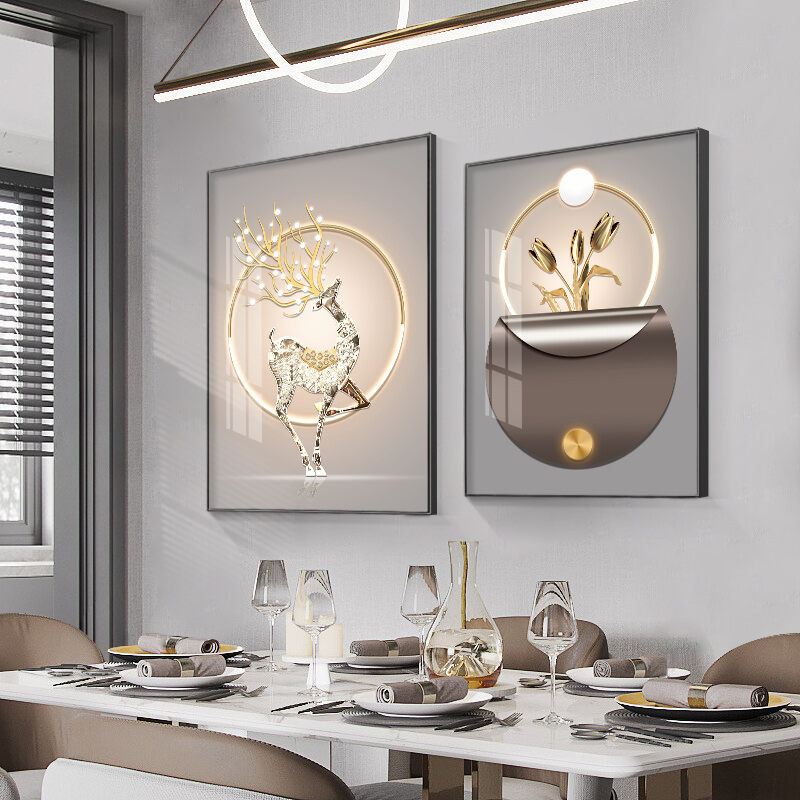 [XIANGTUYIN | Modern Minimalist Restaurant Wall Art 2-Piece Set,XIANGTUYIN | Modern Minimalist Restaurant Wall Art 2-Piece Set,] ราคา 1,195 บาท*ส่งฟรี