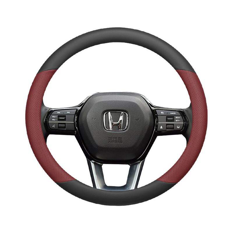 JIBEIDUN | Universal Leather Steering Wheel Cover for Honda CRV, Civic, Accord, XRV, Vezel, HRV, Integra, Odyssey ราคา 357 บาท*ส่งฟรี