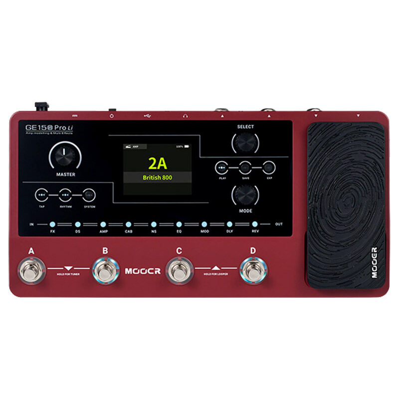 Mooer | Looping Drum Machine Modeling Guitar Effects Processor ราคา 17,892 บาท*ส่งฟรี