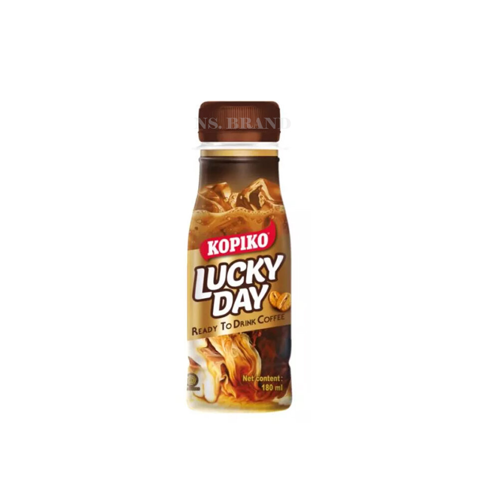 กาแฟพร้อมดื่ม โกปิโก้ ลัคกี้ เดย์ ขนาด 180 มล.(1ขวด) ราคา 17 บาท*ส่งฟรี