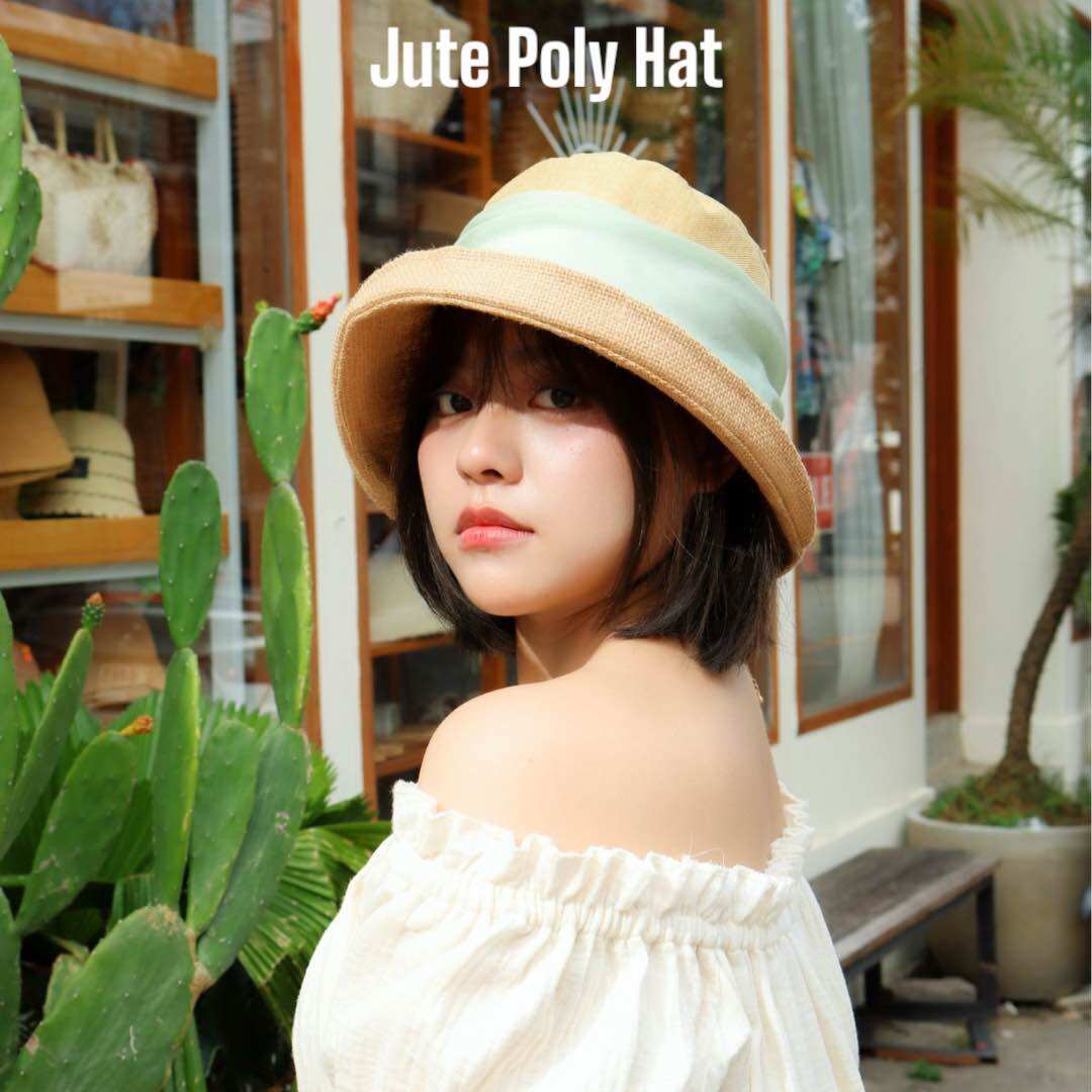 Muak-Japanese Style Hat Polyester Fabric Hat, Fashionable Hat, Foldable Hat, Adjustable Size Hat, Very Good Sun Protection. ราคา 952 บาท*ส่งฟรี