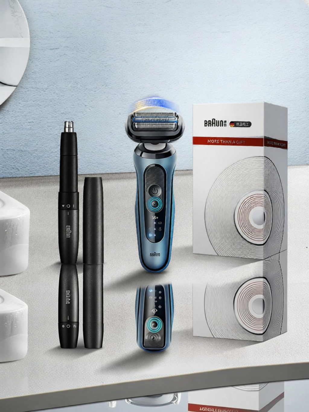 Braun | Upgraded Electric Shaver Grooming Kit ราคา 9,231 บาท*ส่งฟรี