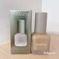 รองพื้น ซาช่า SASHA Flawless Foundation ครีมรองพื้น ปกปิด กันน้ำ