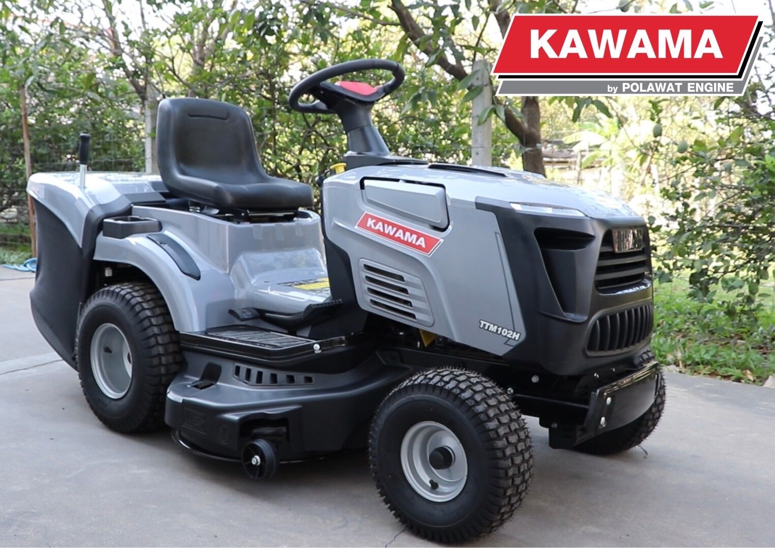 Ride on Lawn Mower, Ride-On Lawn Mower, 21Hp586Cc, Kawama Engine, 1 Year Warranty, Free Delivery. ราคา 109,990 บาท*ส่งฟรี