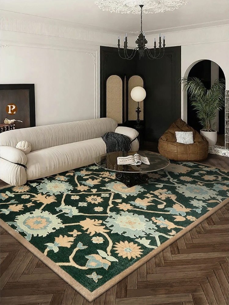 [YIPUMEIJIA | Handmade Custom New Zealand Wool Rug for Living Room and Bedroom Vintage Luxury Style,YIPUMEIJIA | Handmade Custom New Zealand Wool Rug for Living Room and Bedroom Vintage Luxury Style,] ราคา 25,911 บาท*ส่งฟรี