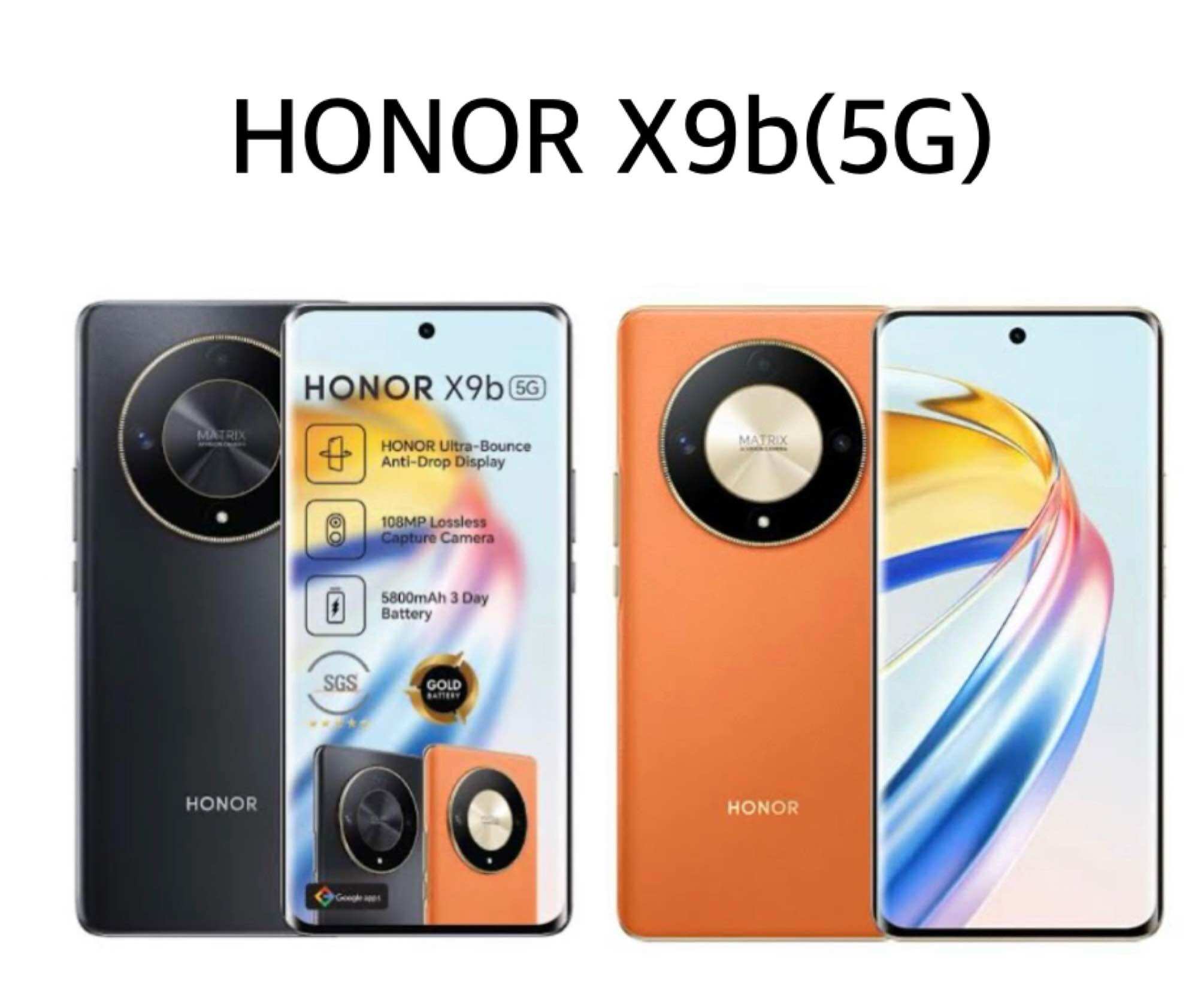 HONOR X9b(5G) RAM12GB/ROM256GB เครื่องแท้ลดราคาเคลียร์สต็อกสินค้าพร้อมจัดส่ง ราคา 7,550 บาท*ส่งฟรี