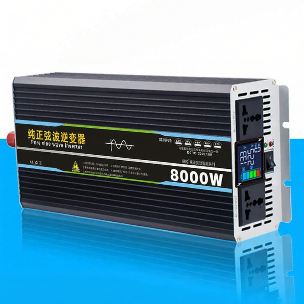 อุปกรณ์และชิ้นส่วนยานยนต์ MUHUASHA อินเวอร์เตอร์พลังงานแสงอาทิตย์กำลังสูง Pure Sine Wave ราคา 10,247 บาท*ส่งฟรี