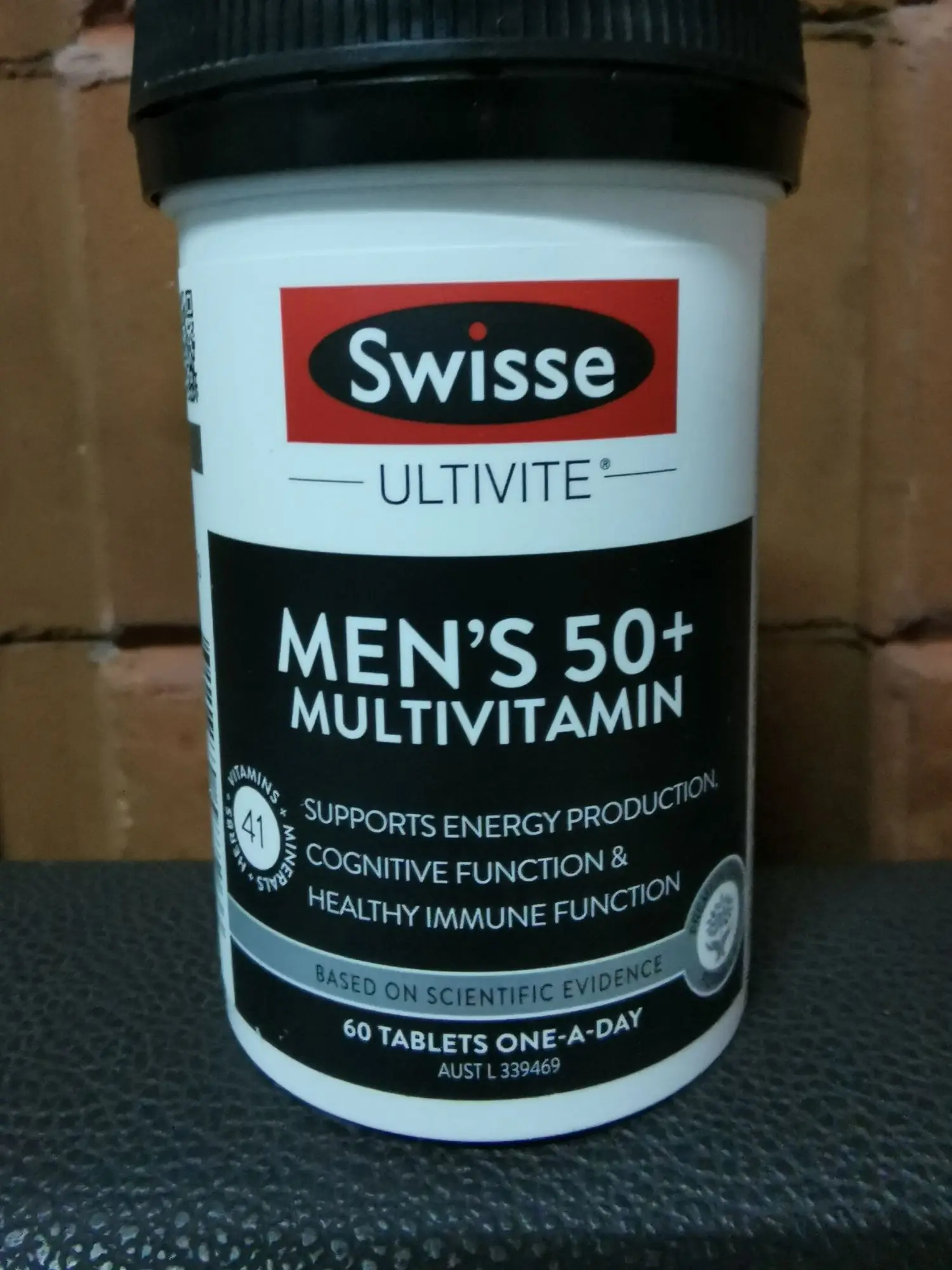 SWISSE MEN'S ULTIVITE 50+ 60 tablets