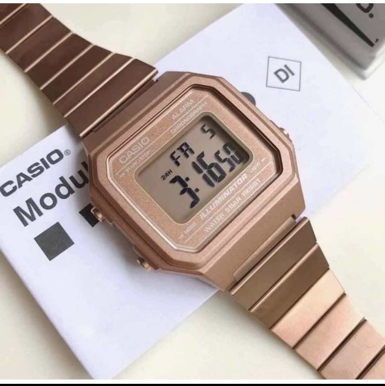 Casio pink gold คาสิโอ้ สีพริ้งโกลด้าน แถมกล่องคาสิโอ้ Casio pink gold คาสิโอ้ สีพริ้งโกลด้าน แถมกล่องคาสิโอ้