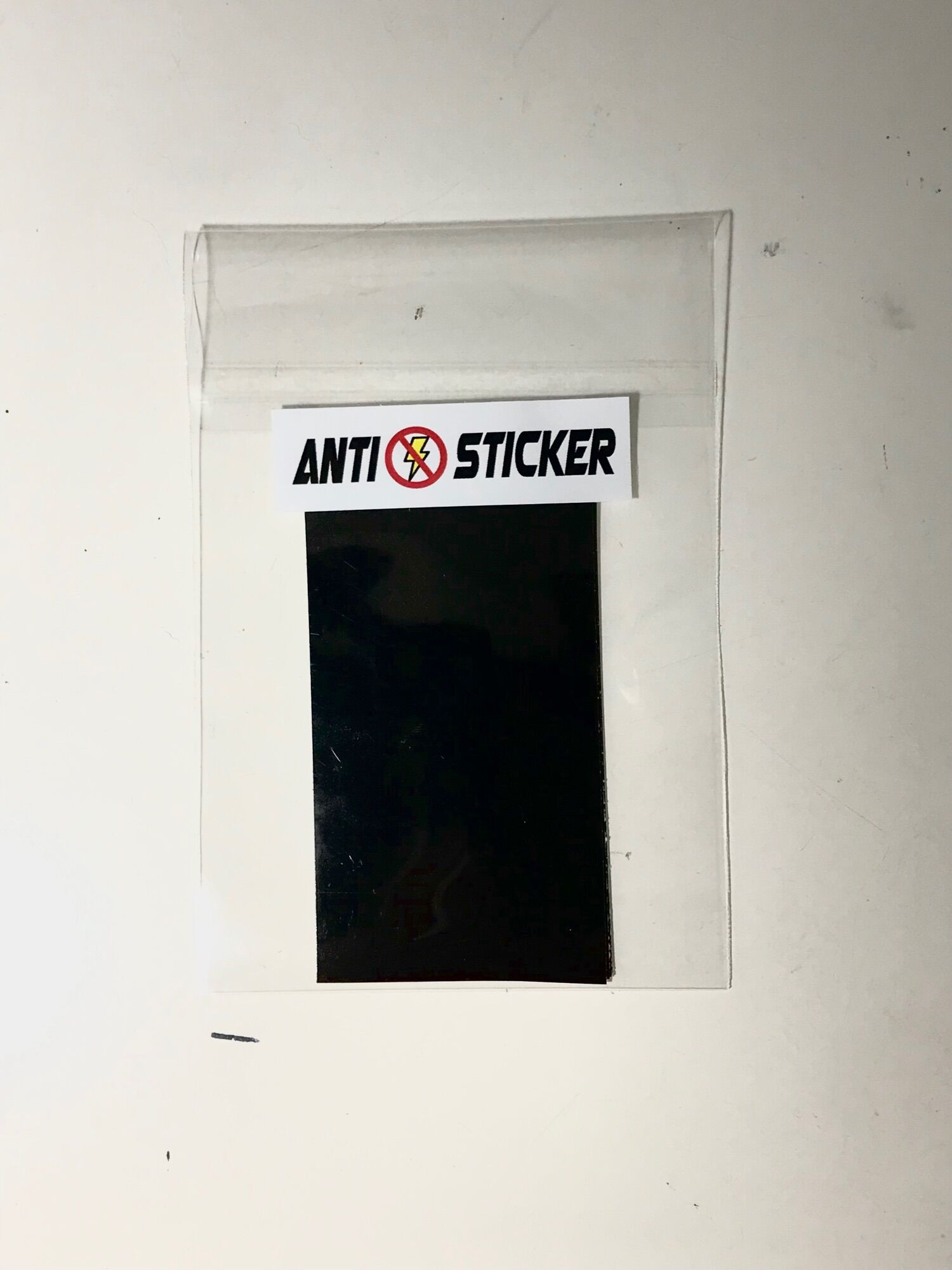 สติ๊กเกอร์ติดแผ่นป้าย Anti flash แบบตัดเอง สีดำ | Lazada.co.th