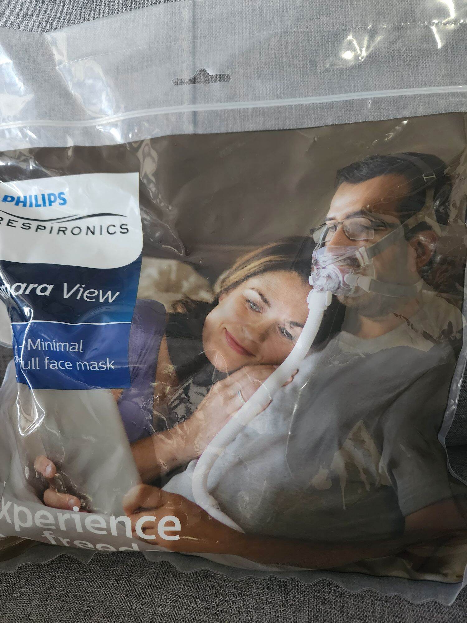 หน้ากาก Full Face Amara View Full Face CPAP Mask with Headgear Fit