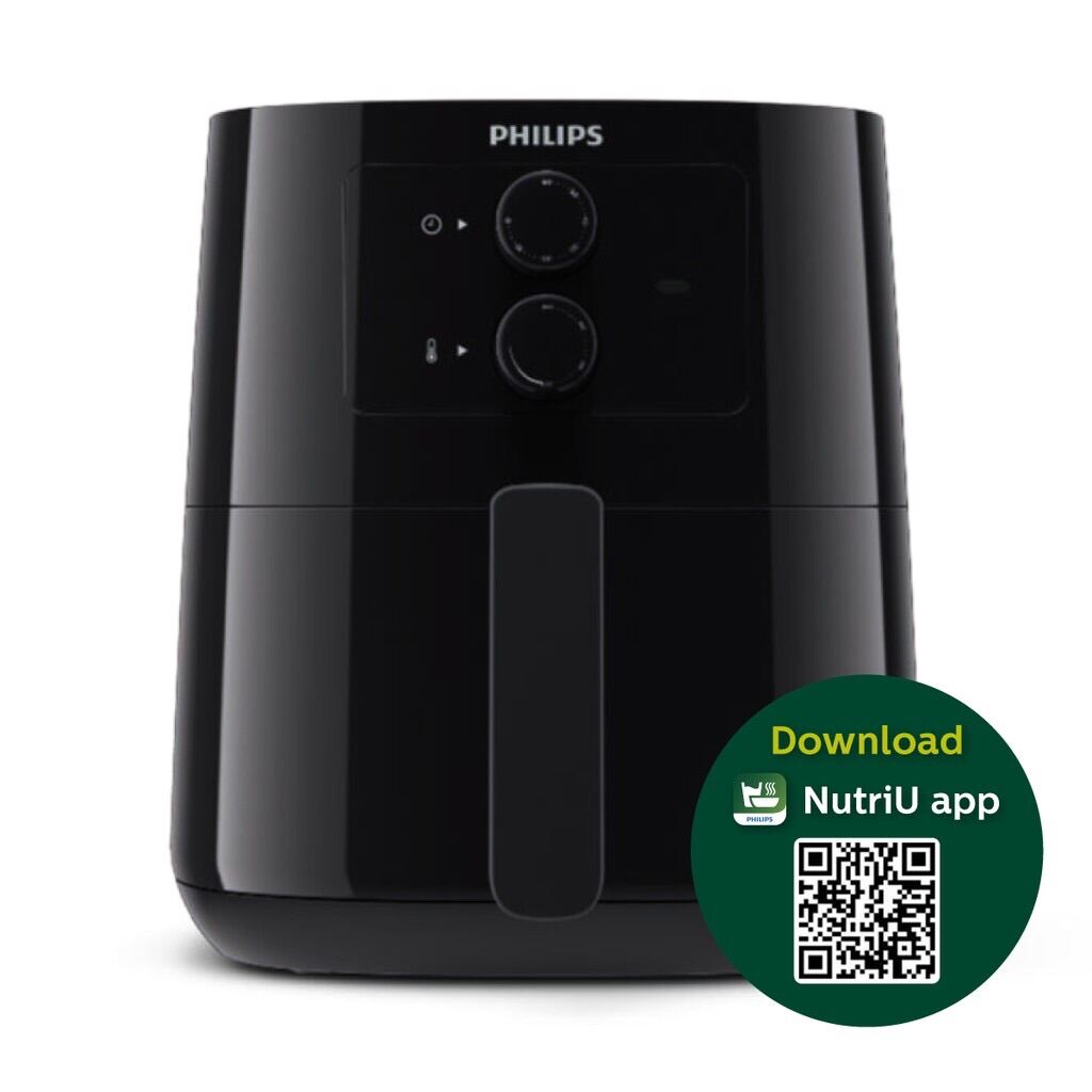 Philips Essential Airfryer รุ่น HD9200/91 หม้อทอดไร้น้ำมัน หม้อทอดอากาศ ความจุ 4.1 ลิตร