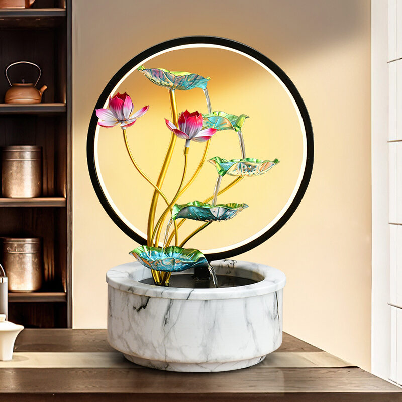 [YISHI | Decorative Water Fountain for Living Room and Office,YISHI | Decorative Water Fountain for Living Room and Office,] ราคา 681 บาท*ส่งฟรี