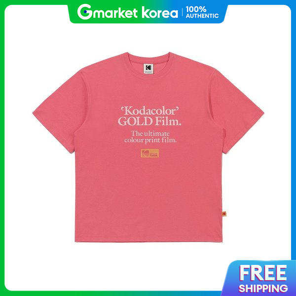 Kodak | Kodak Apparel Lettering Short-Sleeve T-Shirt Pink K6223Lrs61Pnk ราคา 1,292 บาท*ส่งฟรี