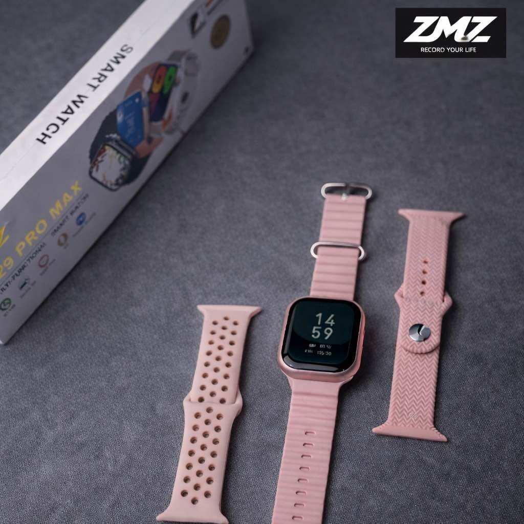 Newest X29 Pro Max Smartwatch 2024, 45mm Screen, Thai Language Manual, Can Answer Calls, Comes with 3 Straps. ราคา 389 บาท*ส่งฟรี