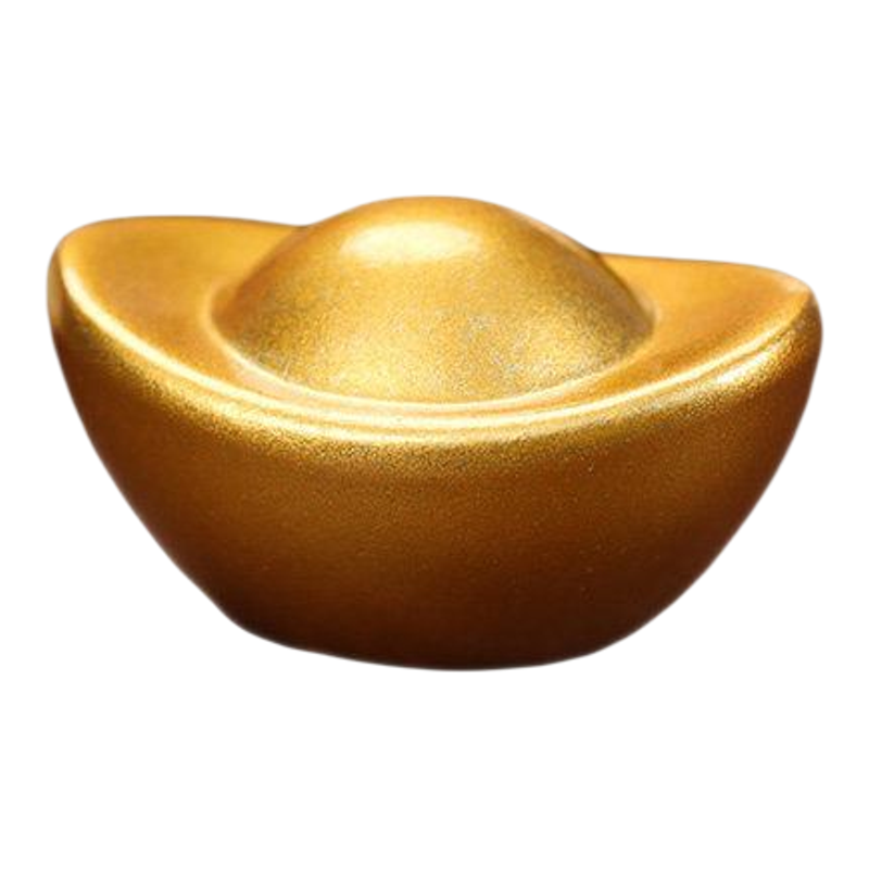 Besee | Solid Brass Gold Ingot Decorative Item ราคา 1,967 บาท*ส่งฟรี