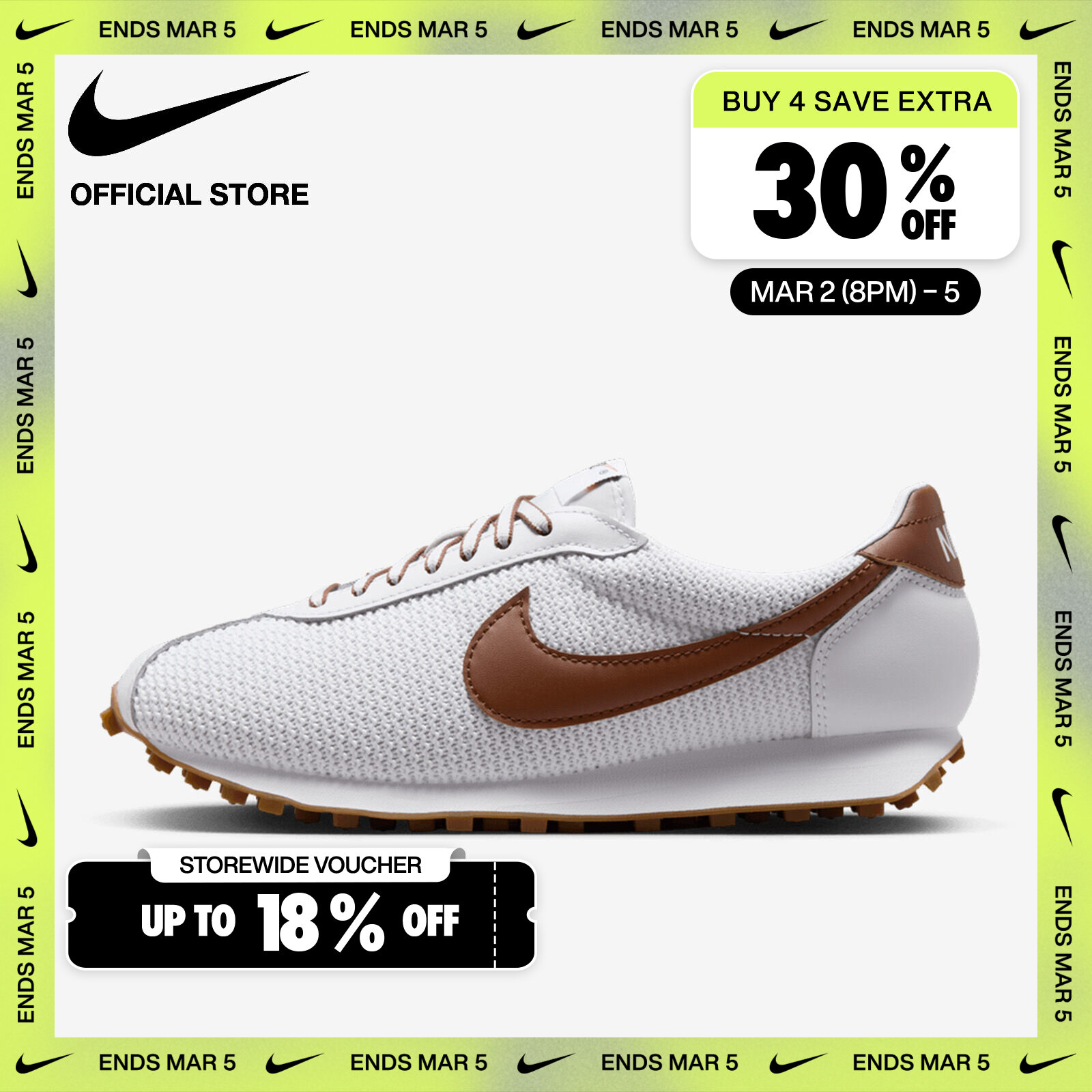 Nike Women's Ld-1000 Se Shoes - White [IH2128-100] ราคา 3,784 บาท*ส่งฟรี