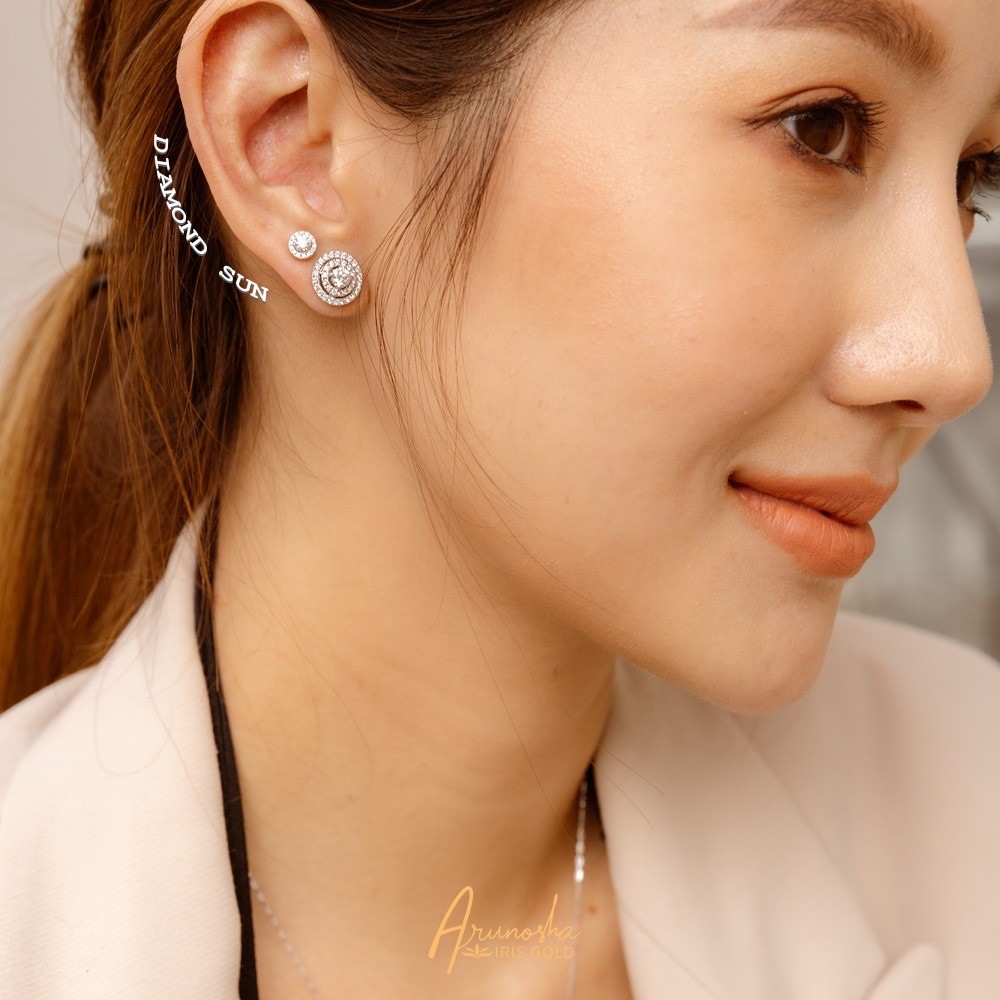 Diamond SUN Earrings DSE 21-3