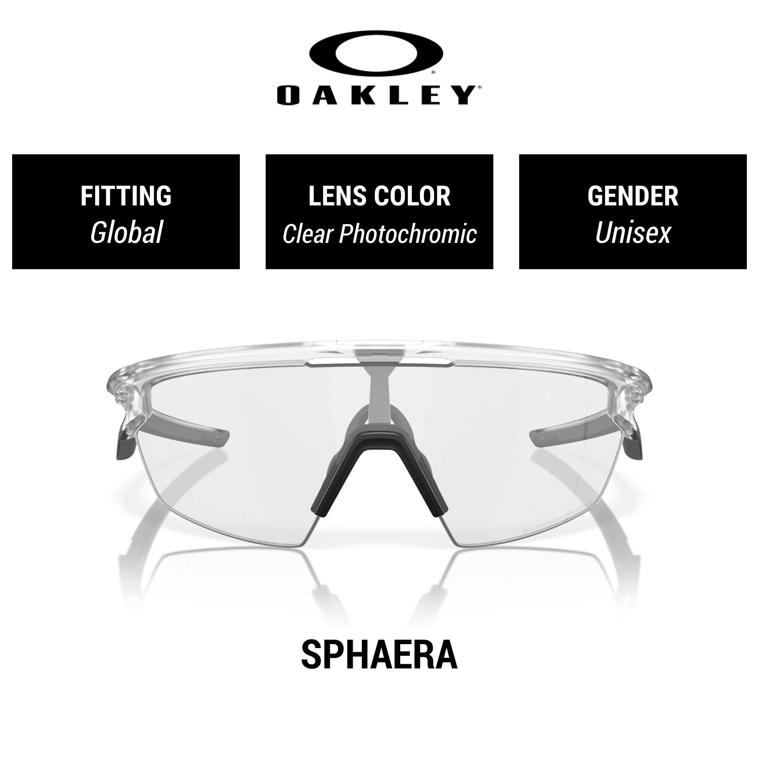 OAKLEY SPHAERA OO9403 940307 (PHtchrmc) ราคา 9,950 บาท*ส่งฟรี