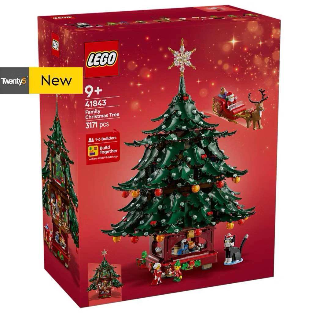 Lego 41843 Family Christmas Tree Decoration ราคา 8,999 บาท*ส่งฟรี