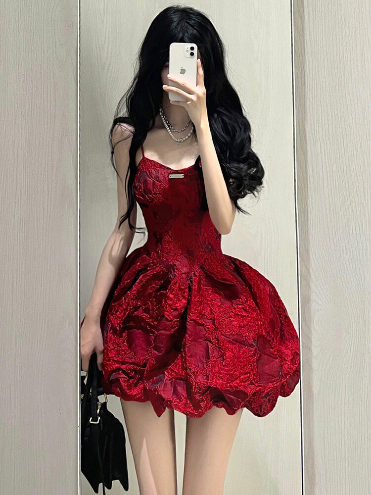 Red Summer Dress For Women  | Lazada Thailand