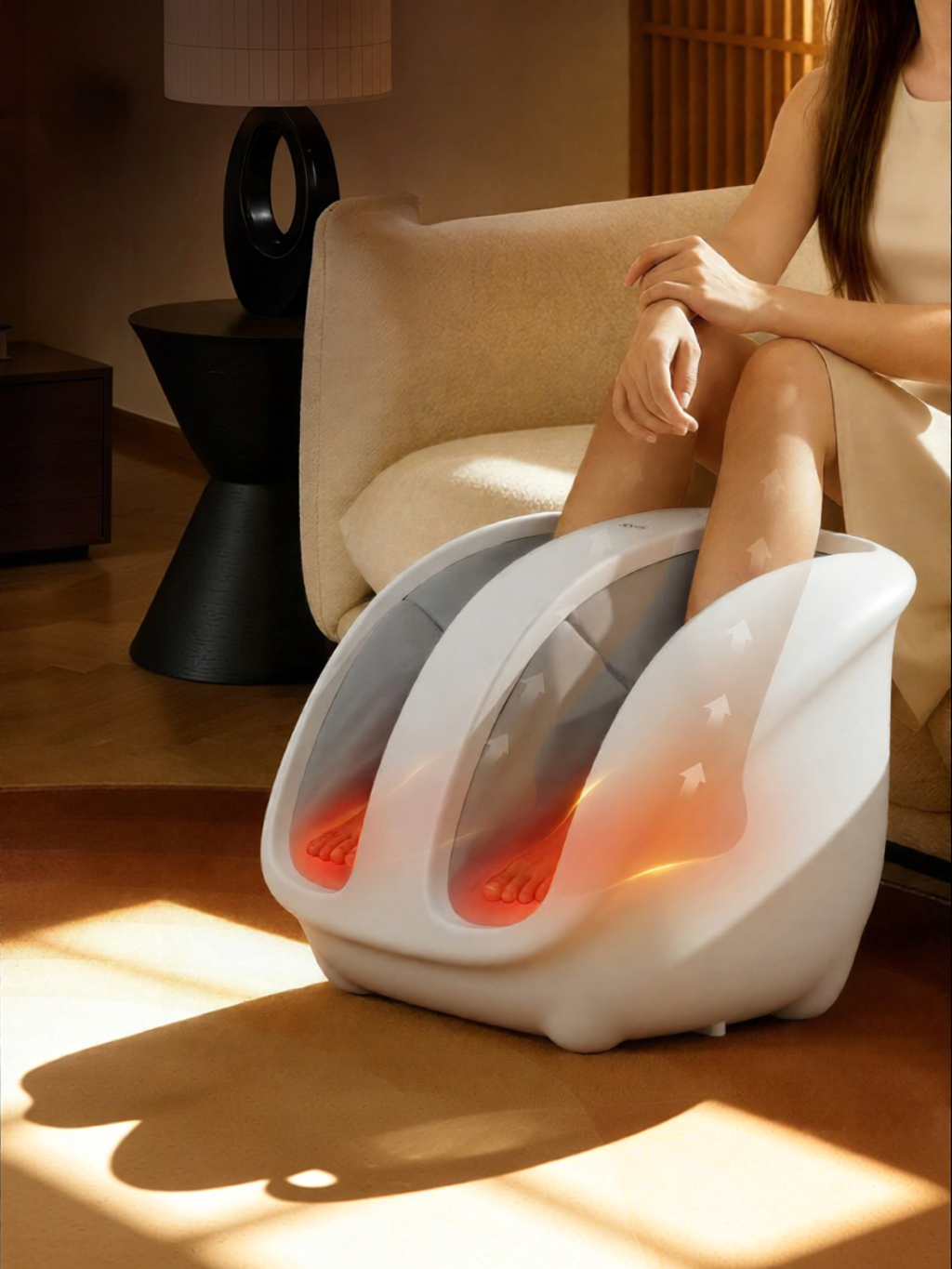 ผลิตภัณฑ์ความงามและการดูแลผิว Supor | Leg Massager Automatic Rolling Foot Reflexology Muscle Toning