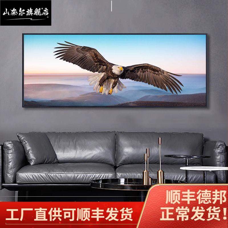 Modern Simplicity Large Size Eagle Decorative Painting Living Room Office Sofa Background Wall Art Luxury Minimalist Style ราคา  3,035 บาท*ส่งฟรี